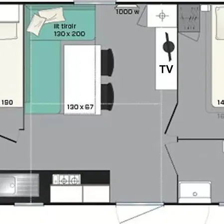 Le Gazon - Mobil Homes 3*